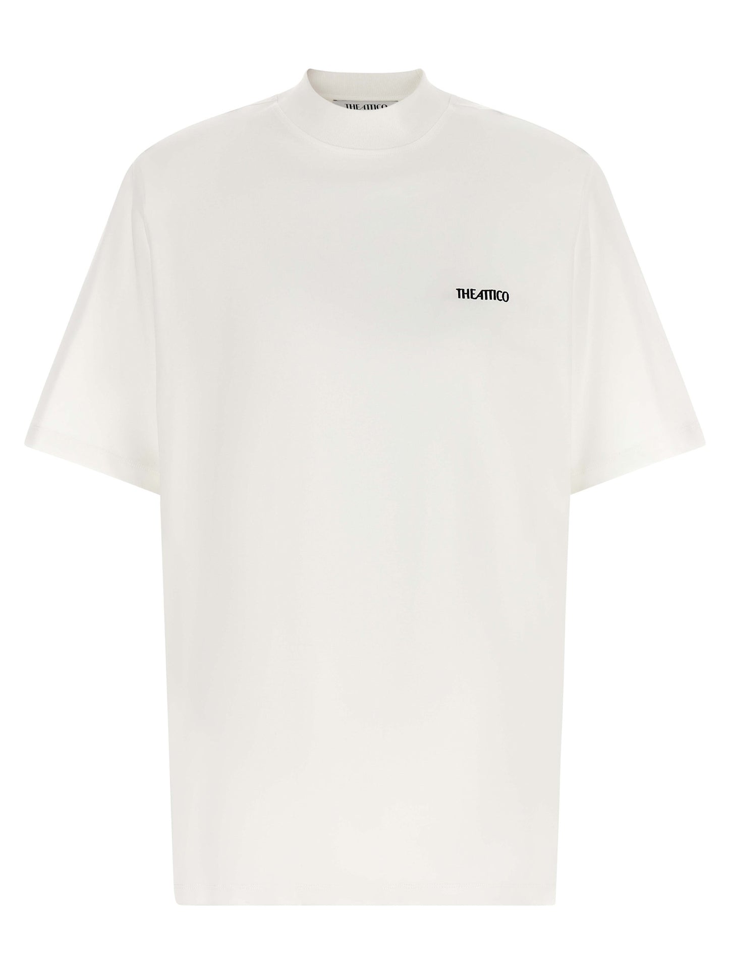 The Attico Weißes Baumwoll-T-Shirt