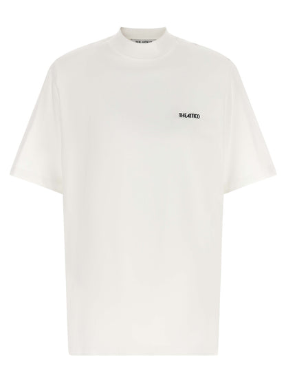 The Attico Weißes Baumwoll-T-Shirt