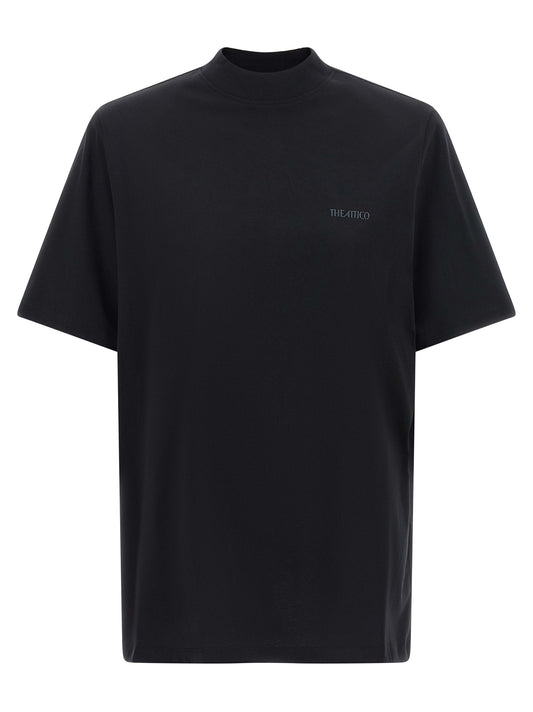 The Attico neros cotone -t-shirt