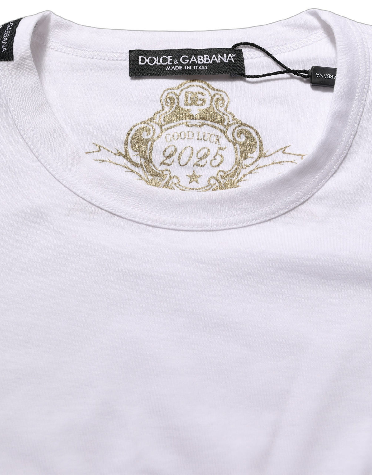 Dolce & Gabbana White Women's Cotton T-Shirt