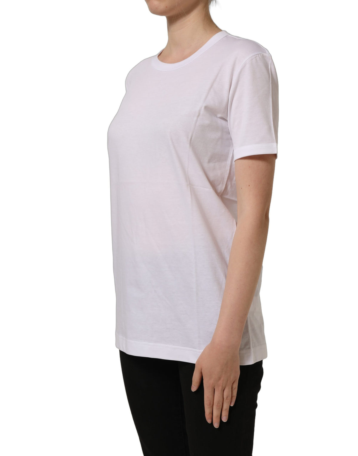 Dolce & Gabbana White Women's Cotton T-Shirt