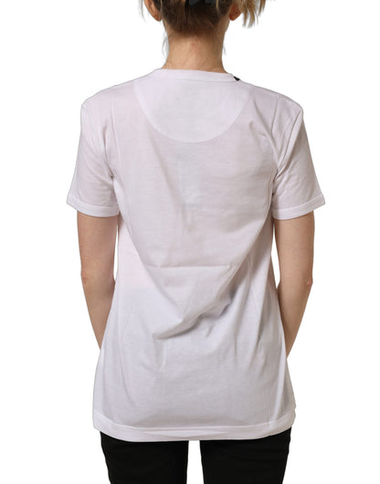 Dolce & Gabbana White Women's Cotton T-Shirt