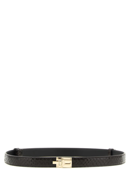 Tom Ford Brauner Kalbsleder Gürtel Regular