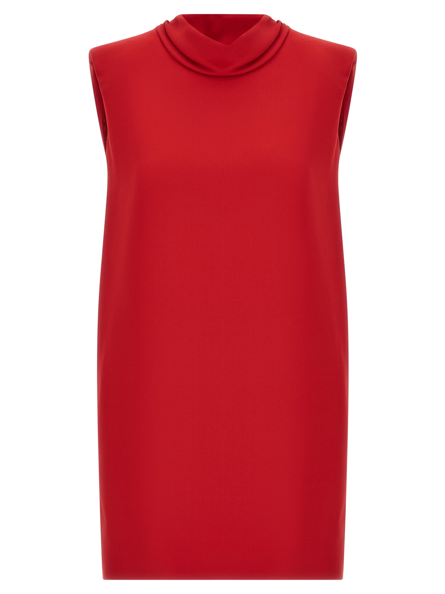 Valentino Garavani Kurzes Seidenkleid in Multicolor