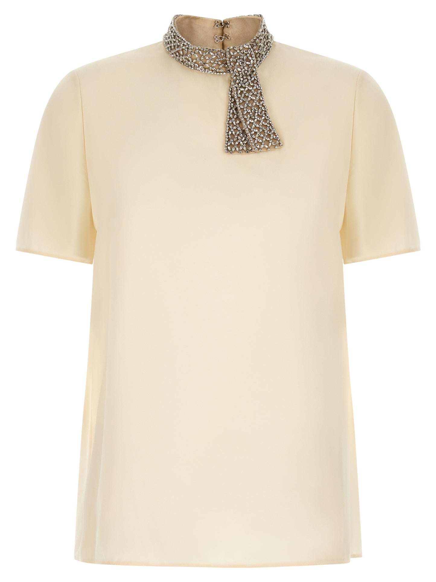 Valentino Garavani Weiße Seiden-Tanktops
