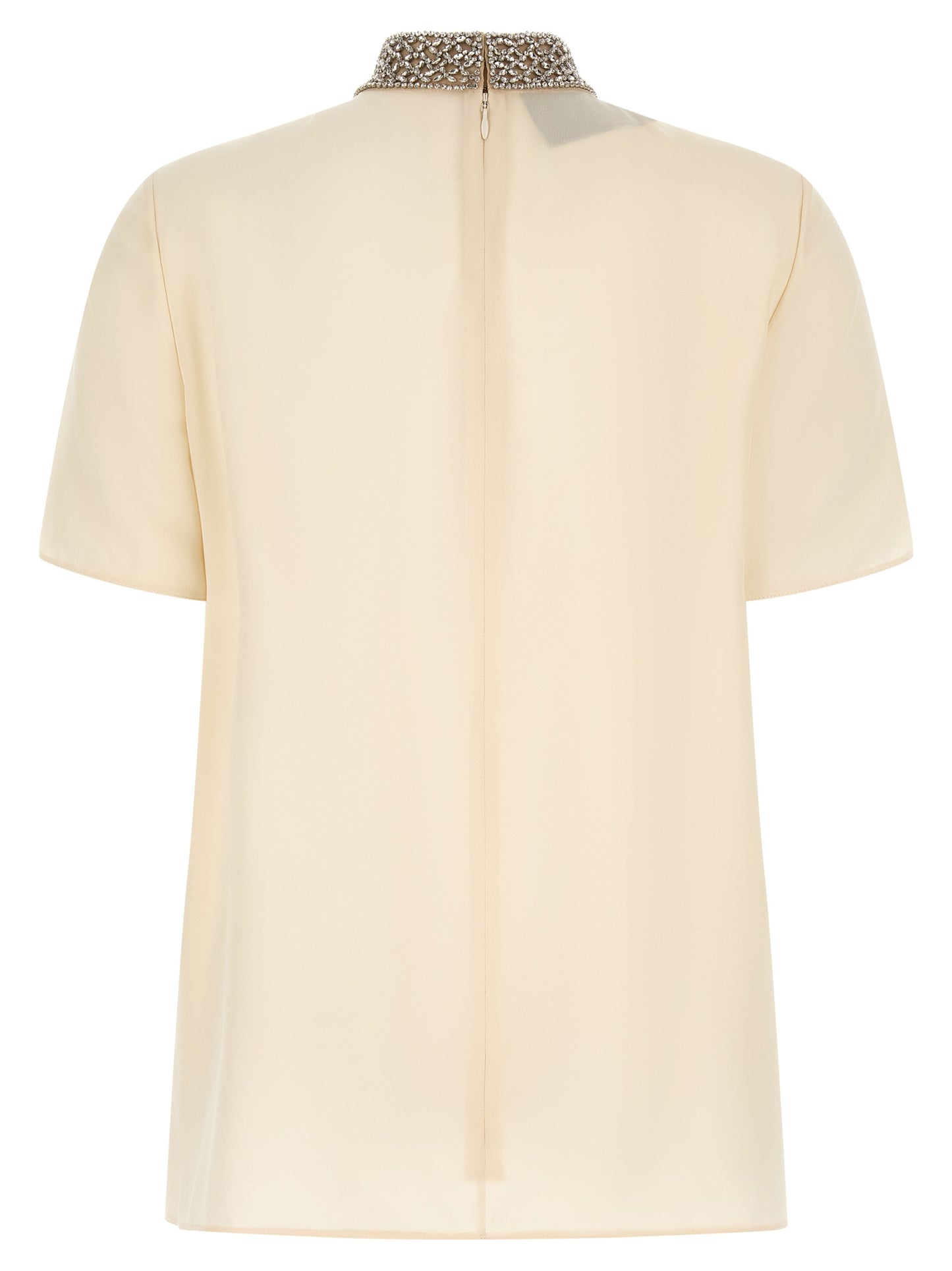 Valentino Garavani Weiße Seiden-Tanktops