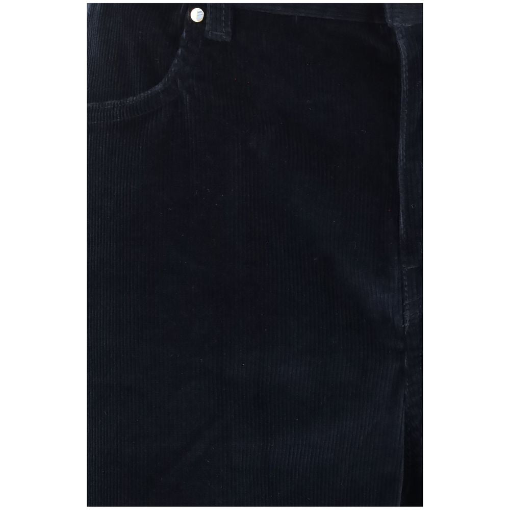 Max Mara Blaue Baumwollhose