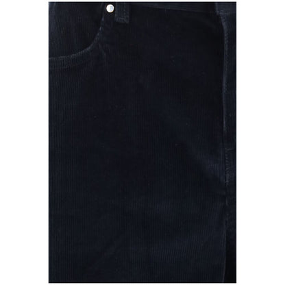 Max Mara Blaue Baumwollhose