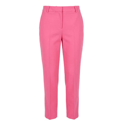 Trussardi Pink Wool Damen Hose