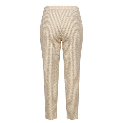 Trussardi Damenhose aus beiger Viskose