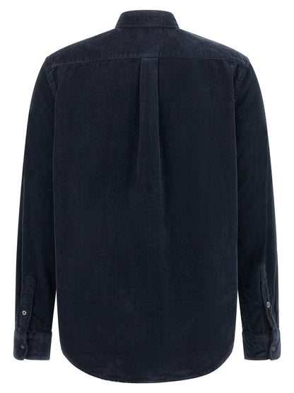 Polo Ralph Lauren Blaue Baumwollbluse