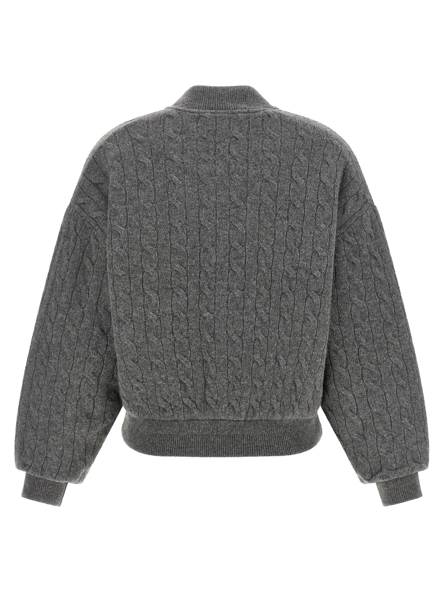 Polo Ralph Lauren Grauer Woll-Bomber