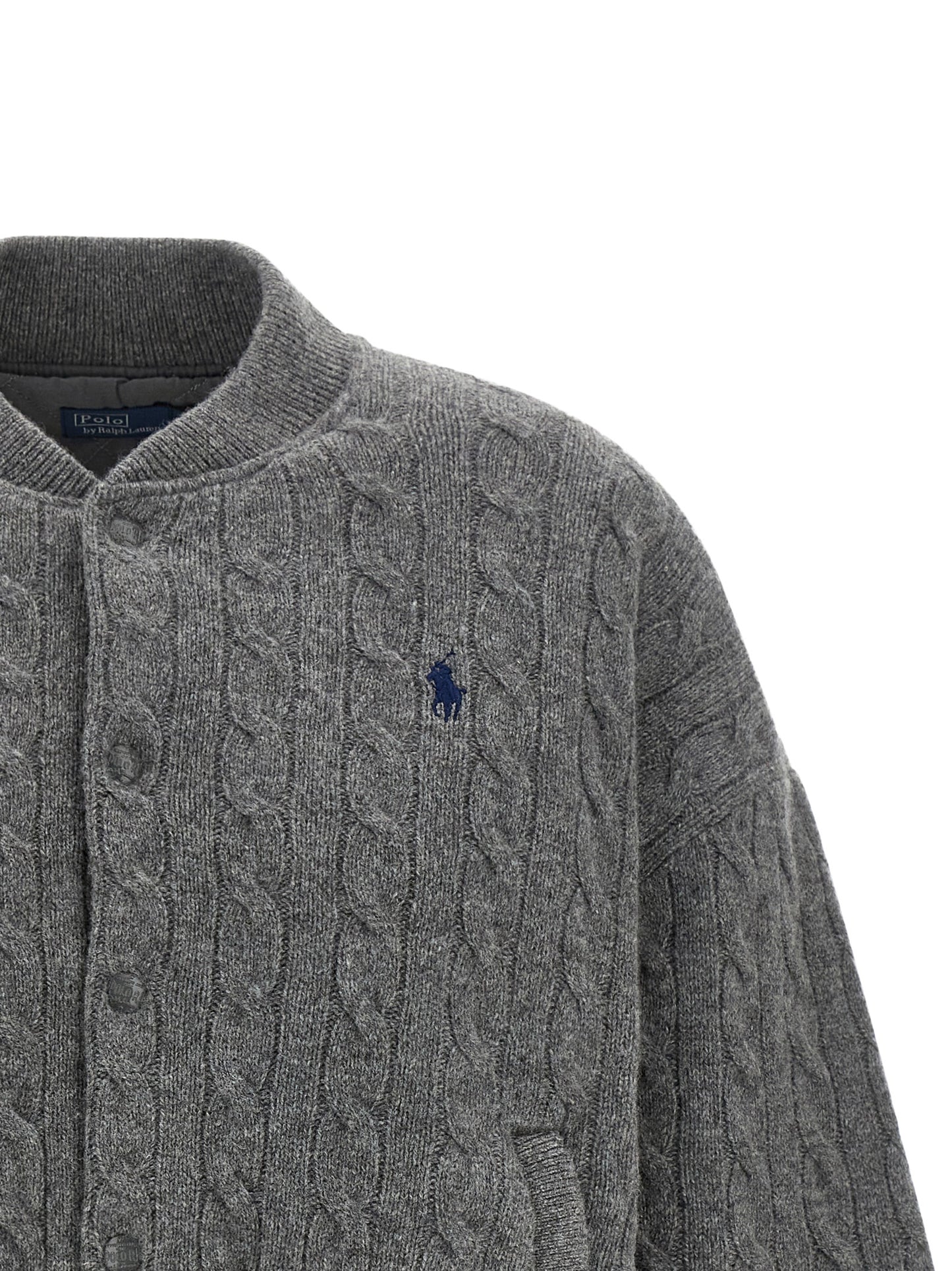 Polo Ralph Lauren Grauer Woll-Bomber