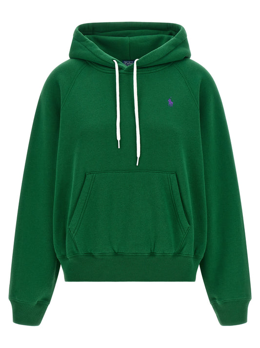 Polo Ralph Lauren Grüner Baumwoll-Hoodie