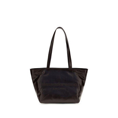 Alexander Wang Braune Kalbsleder Bos Taurus Schultertasche