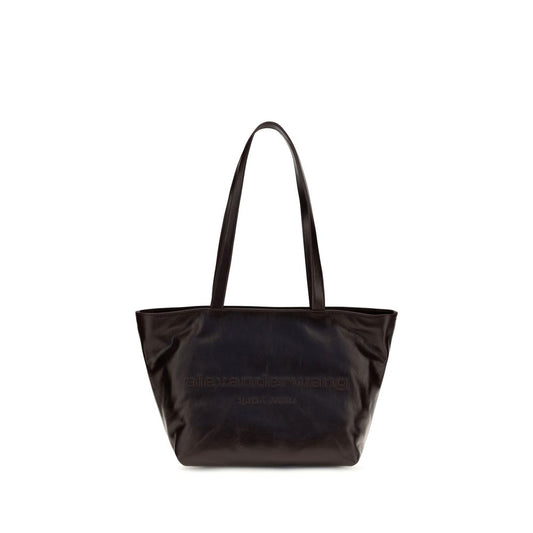 Alexander Wang Braune Kalbsleder Bos Taurus Schultertasche
