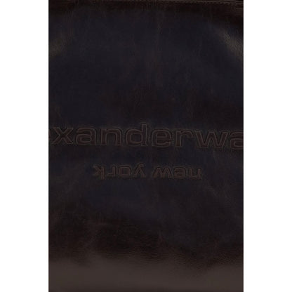 Alexander Wang Braune Kalbsleder Bos Taurus Schultertasche