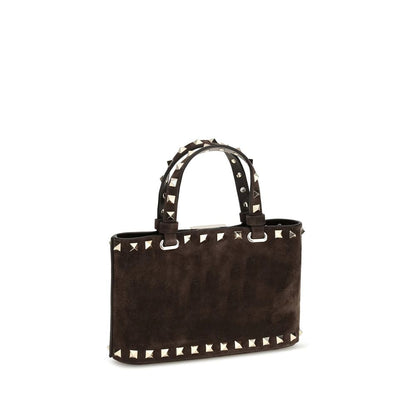 Valentino Garavani Braune Kalbsleder Bos Taurus Handtasche