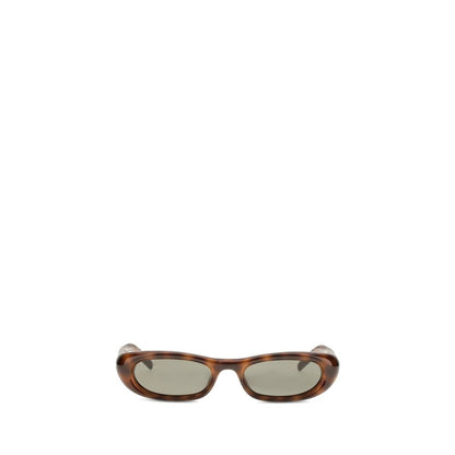 Saint Laurent Braune Sonnenbrille aus Acetat