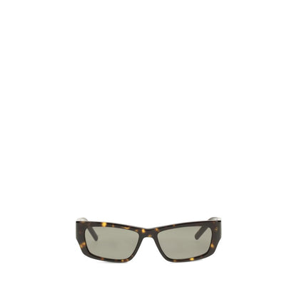 Saint Laurent Braune Sonnenbrille aus Acetat