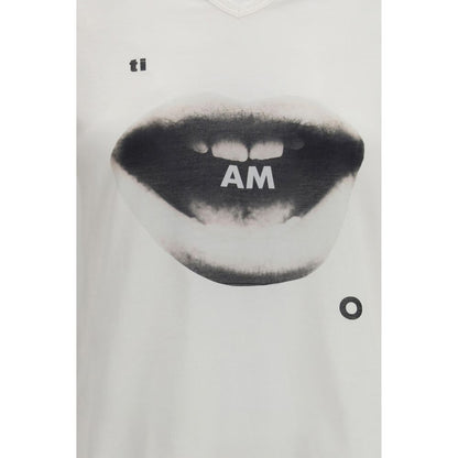 Fendi Weißes Baumwoll-T-Shirt