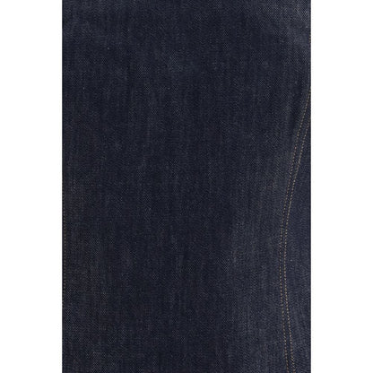 Brunello Cucinelli Blauer Baumwollbody