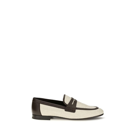 Brunello Cucinelli Mocassini in Poliammide, colore Beige