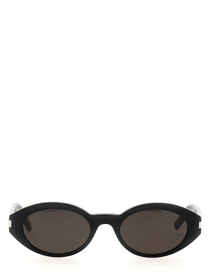 Saint Laurent Schwarze Sonnenbrille aus Acetat