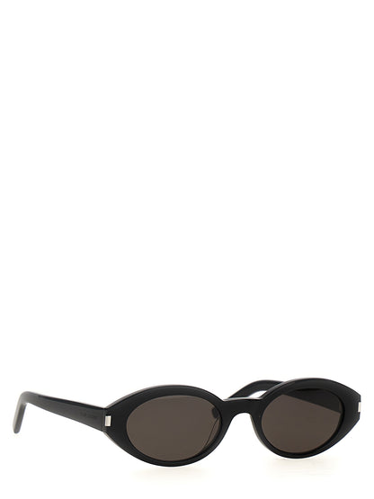 Saint Laurent Schwarze Sonnenbrille aus Acetat