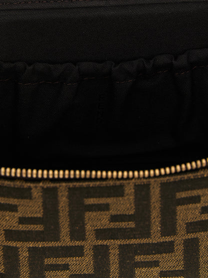 Fendi Braune Handtasche aus Polyester