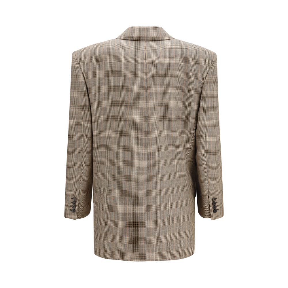 Saint Laurent Beige Woll-Blazer Oves Aries