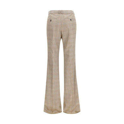 Saint Laurent Beige Wollhose Aries Flared Pants