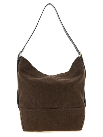 Lemaire Braune Baumwolltasche