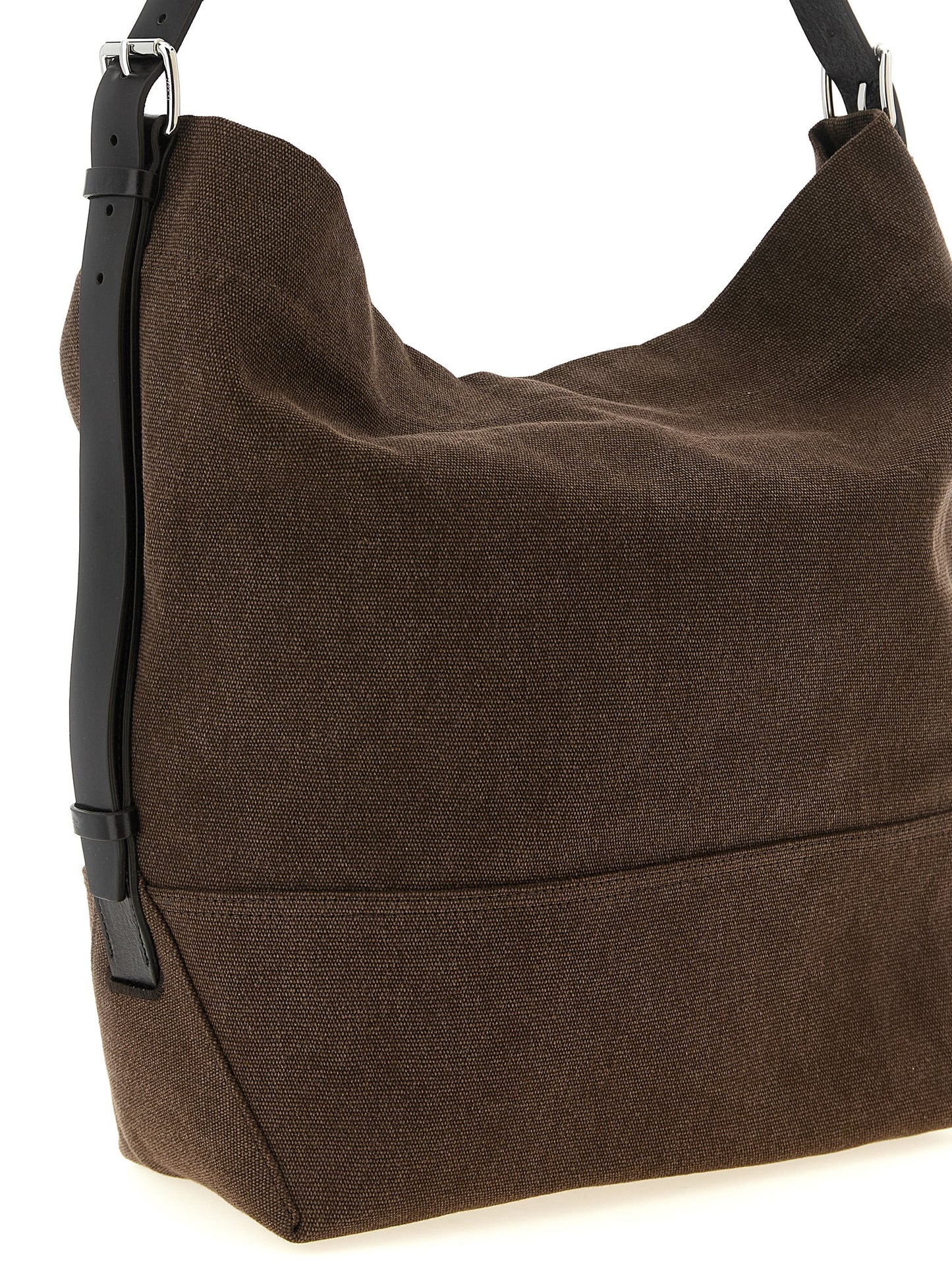 Lemaire Braune Baumwolltasche
