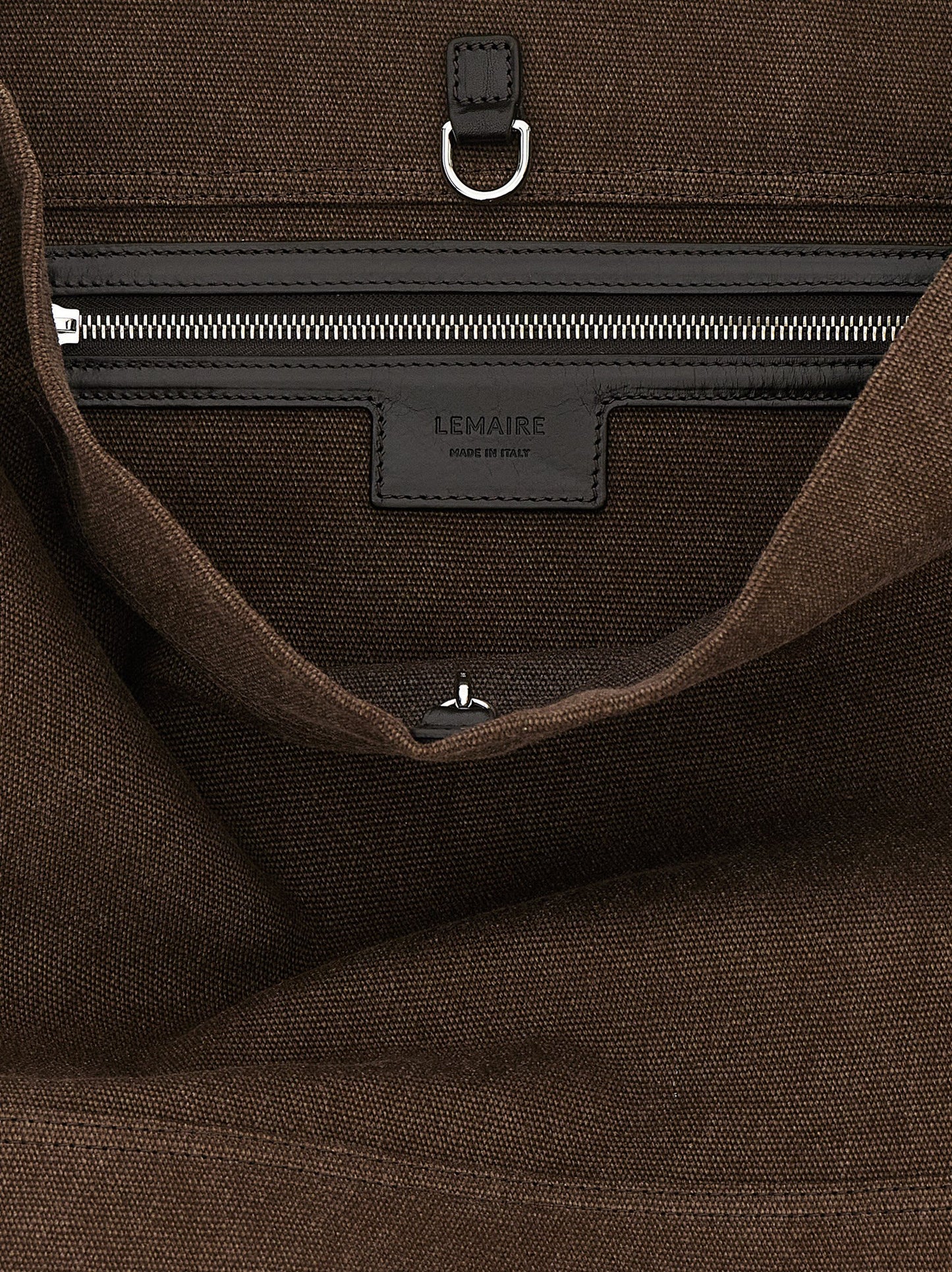 Lemaire Braune Baumwolltasche