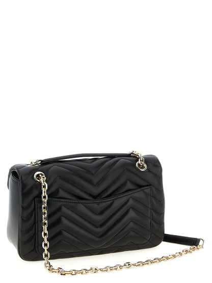 Gucci Schwarze Lammleder-Schultertasche