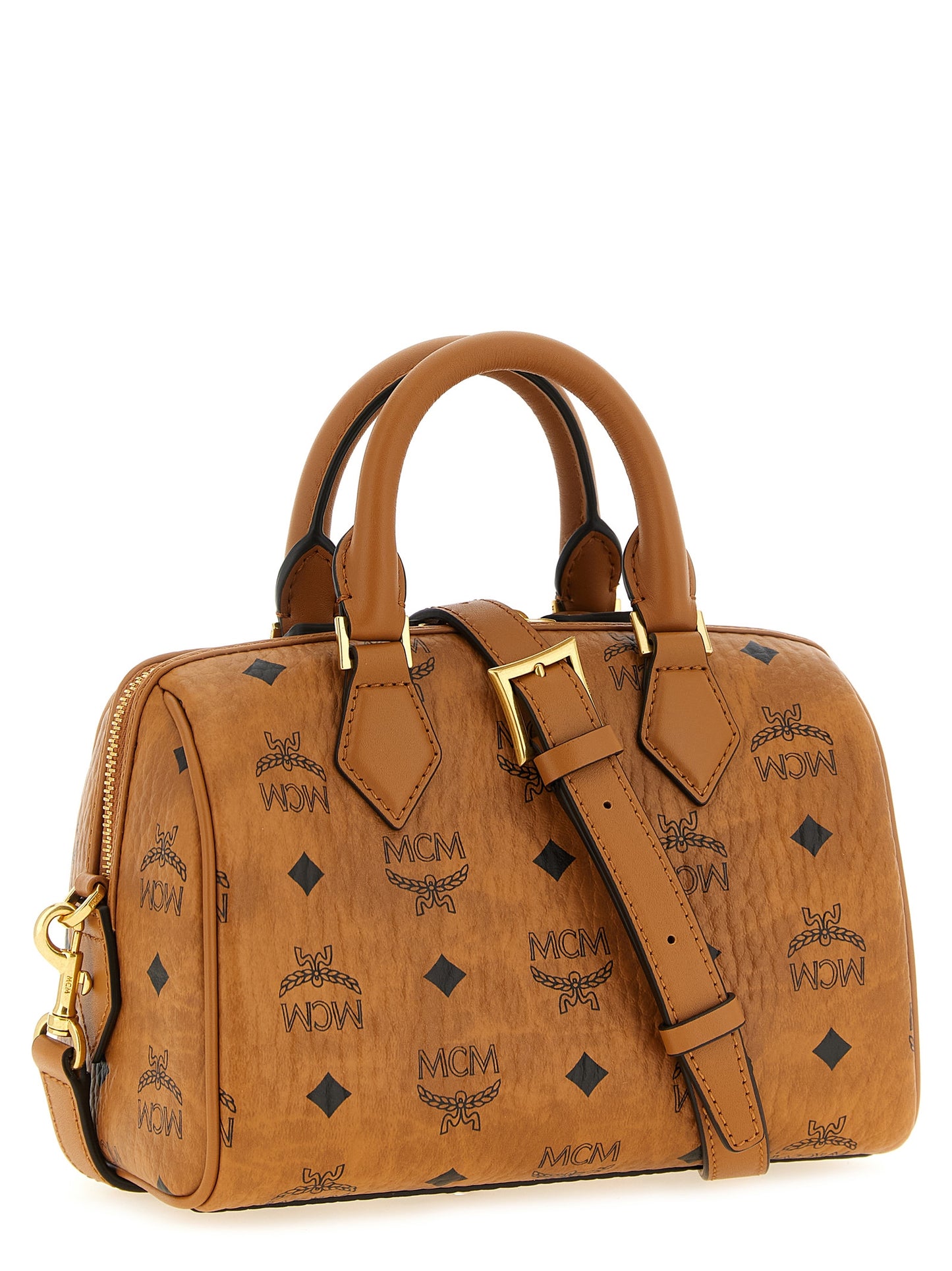 MCM Braune Handtasche aus Polyethylen