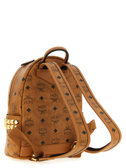 MCM Brauner Rucksack aus Polyethylen