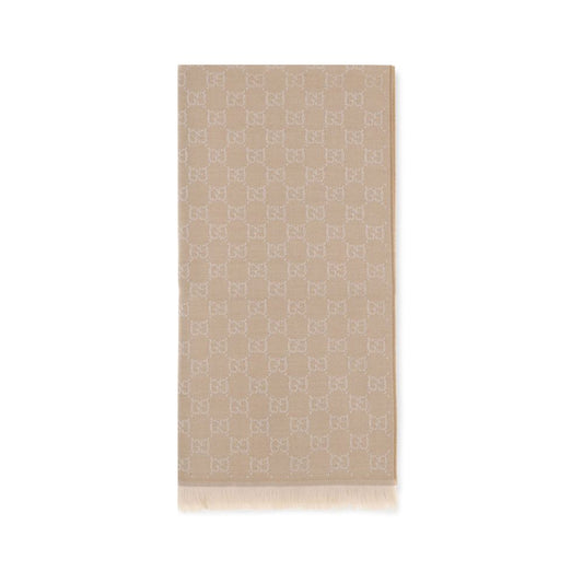 Gucci Foulard Aries in Lana – Beige