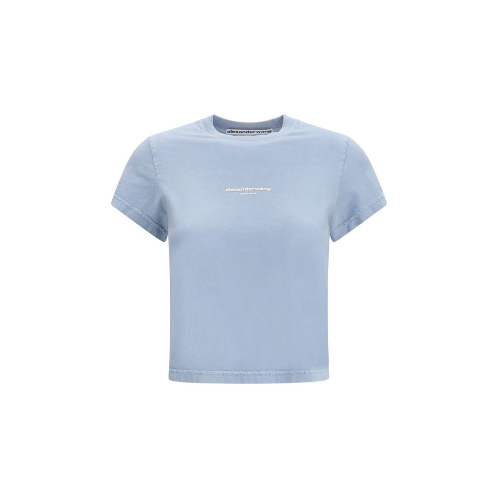 Alexander Wang Blaues Baumwoll-T-Shirt