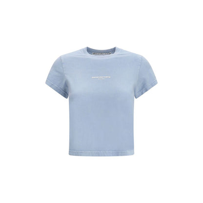 Alexander Wang Blaues Baumwoll-T-Shirt