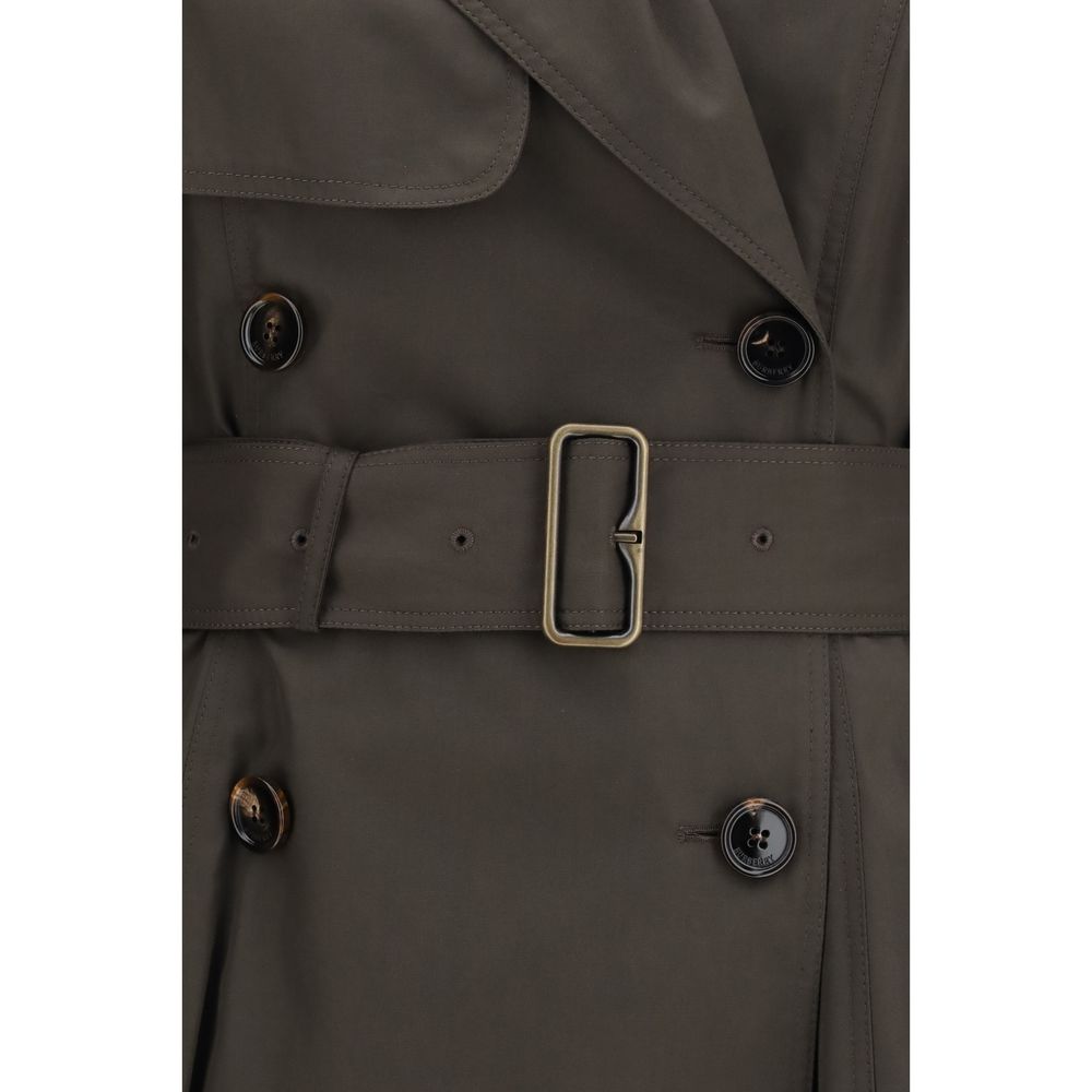 Burberry Zweifarbiger Baumwollmantel