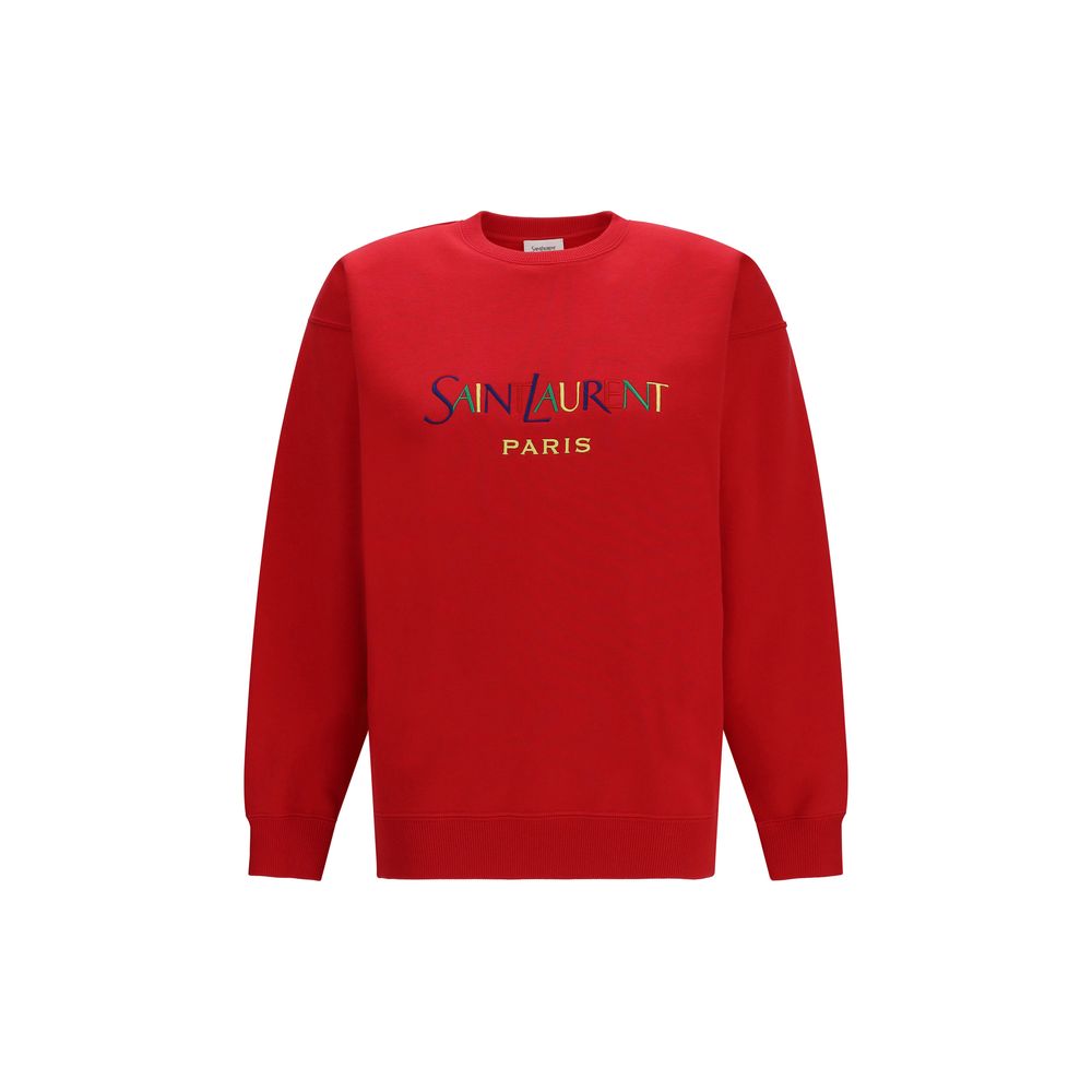 Saint Laurent Mehrfarbiger Baumwollpullover