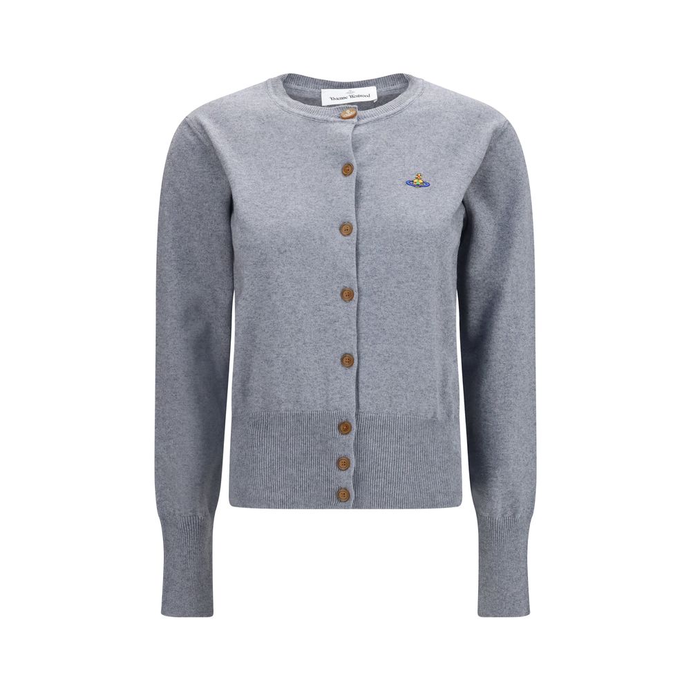 Vivienne Westwood Grauer Baumwollcardigan
