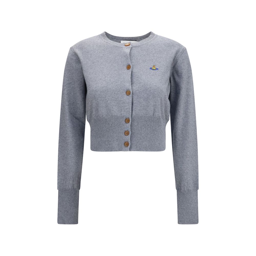 Vivienne Westwood Grauer Baumwollcardigan