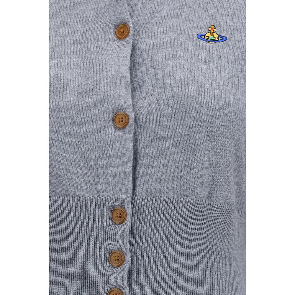 Vivienne Westwood Grauer Baumwollcardigan
