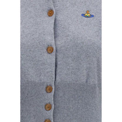 Vivienne Westwood Grauer Baumwollcardigan