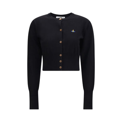Vivienne Westwood Schwarzer Baumwollcardigan