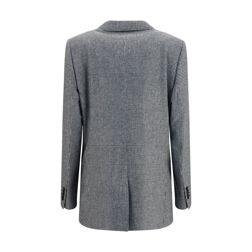Dolce & Gabbana Grauer Woll-Oves Aries Blazer