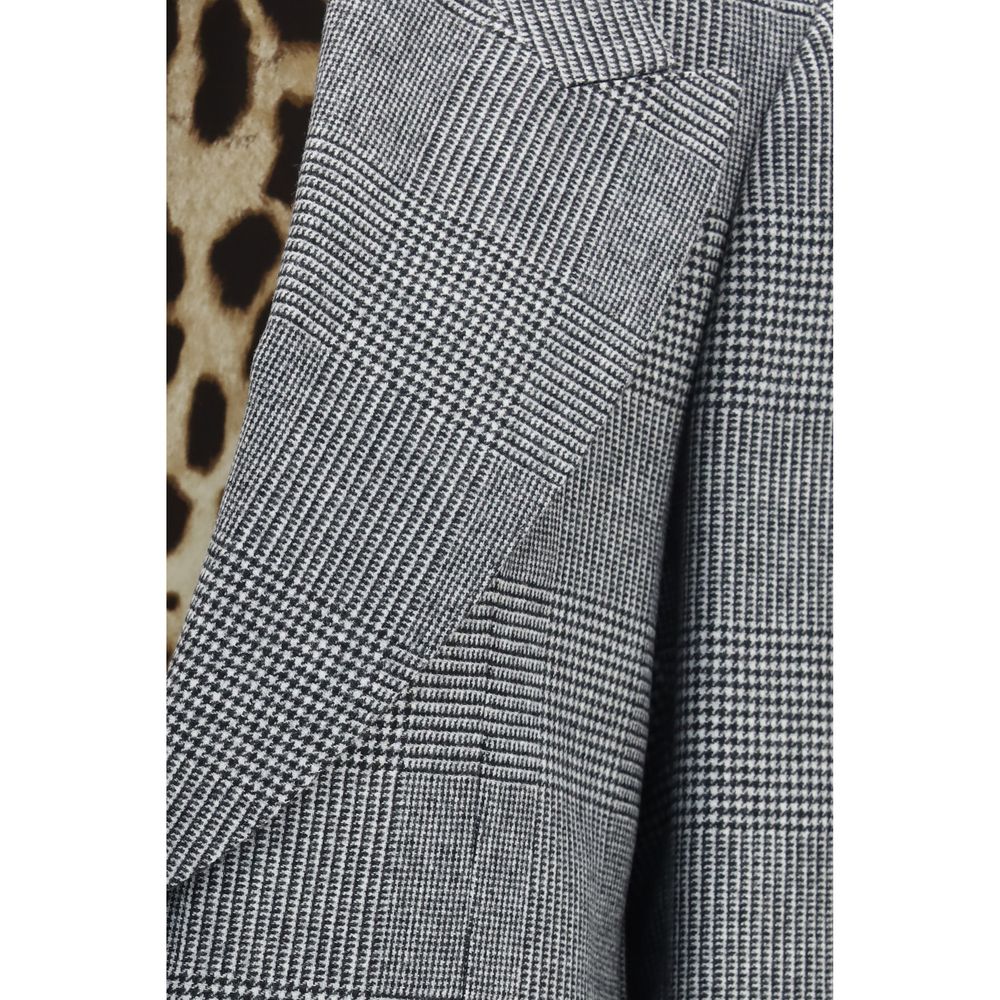 Dolce & Gabbana Grauer Woll-Oves Aries Blazer